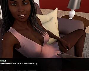 in part 17 of where the heart is, ebony slut swallows cum