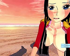 Boa Hancock's Emotional 3D Hentai Encounter
