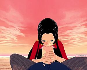 Boa Hancock's Emotional 3D Hentai Encounter