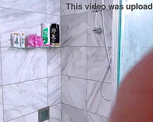 watch maxine wash up her perfect tits and ass