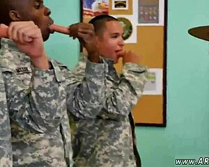 Drill Sergeant Commands Dude Boy Gay Sex Action!