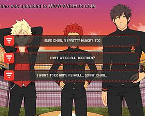 rushing through familiar scenes in bacchikoi. ichiru route unfolds in part 02 with twists.