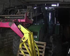 Ulla shakes her ass while taking multiple cocks for a facial