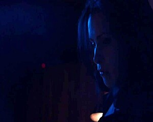 Sexy blowjob and masturbation on airplane leads to orgasm