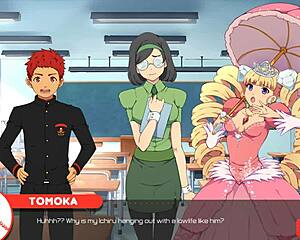 rushing through familiar scenes in bacchikoi. ichiru route unfolds in part 02 with twists.