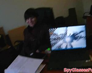 Beautiful amateur teen rides cock in hidden pov