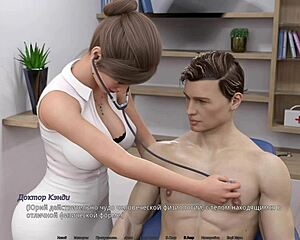 hey guys, full gameplay of knockout master part 13 with big anime tits at hospital 🏥