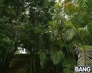 Jovan Jordan Slams Nicole Aria's Tight Ass Cheeks Hard