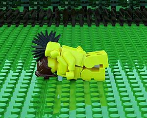 3D Lego porn with oral and anal sex acts