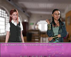 Summer in the city 05 features denise the hot ebony teacher