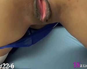 real latina petite brunette with fat ass nails casting creampie