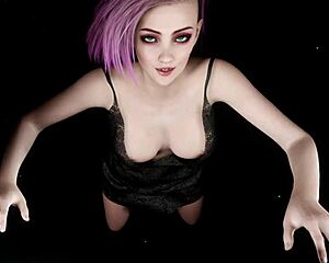 Tomboy riding your cock at the universe's edge