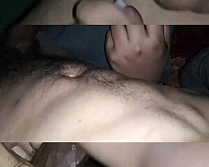 Sloppy deepthroat on BBW