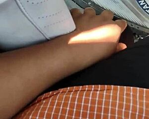 Harassing Mature Big-Ass Milf on Lima Streets