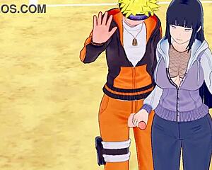 Naruto And Hinata's Intense Hentai Encounters With Blowjobs Handjobs And Cumshots
