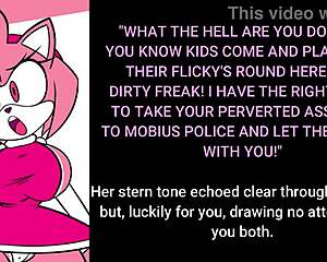 First short joi with Amy Rose caught fingering! 😳