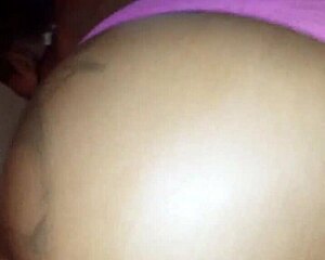 Ebony's Big Ass Creampie