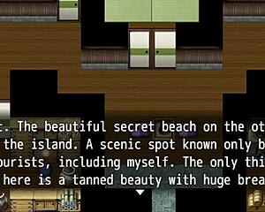 3D game featuring tanned girl Natsuki with big tits