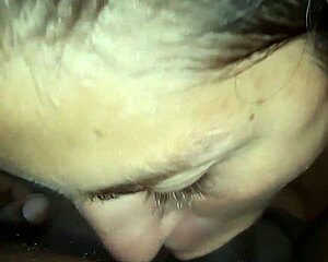 Slutty BBW takes massive black cock in room