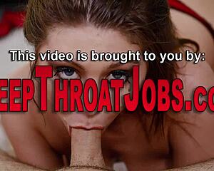 Slut, blow and throat that massive cock now!