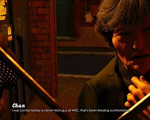 Retrieving the past s3 ep28 with brunette game elements