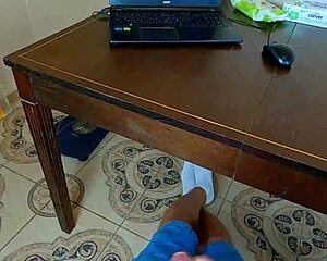 Moms Best Friend Catches Him Masturbating And Takes His Virginity With Dirty Talk Blowjob Nata Sweet