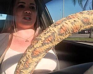 Moaning milf bianca naldy enjoys public outdoor assfucking in costumes.