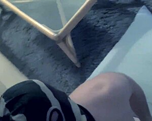 Ridley dovarez gives hungry blowjob to friend