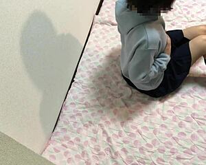 Newly learned masturbation makes her cum hard.