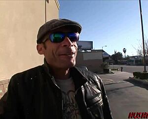 British wife Jordan's passion explodes during pickup, craving hard monster cock fucking