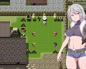 Outdoor anime hentai with humiliation and rough sex in Grace of the labyrinth town