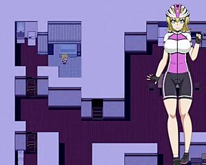 did you lose that street race so he could grab your blonde tits?