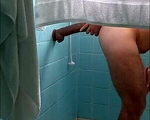 Man, extreme anal gape with big buttplug is wild