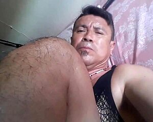 he takes it passively in gay action