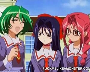 i messed up and ravaged that busty anime teen's petite pussy so hard