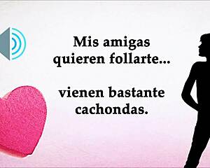 Joi special tied up for San Valentin in Spanish audio