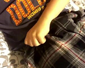 gay metalhead plays with himself