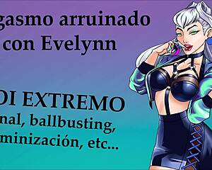 evelynn from lol gives extreme joi in spanish kda style!