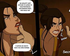 Avatar the last air bender azula boiling rock fuck fest