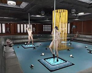 fallout 4 multi pole dance scene