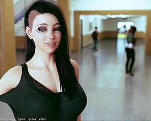 In A O A Academy 17, Valery Sets A Date With The Tattooed Petite Babe In This Fantasy Roleplay Game.