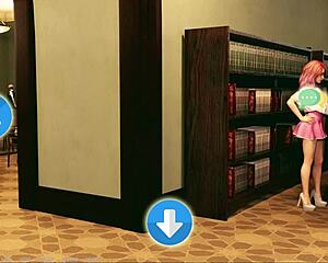 In A O A Academy 17, Valery Sets A Date With The Tattooed Petite Babe In This Fantasy Roleplay Game.