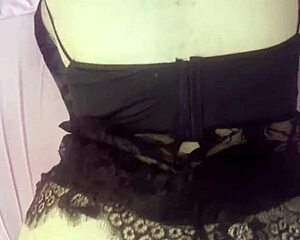 Lucky small dick guy fucks friend doggy 😏