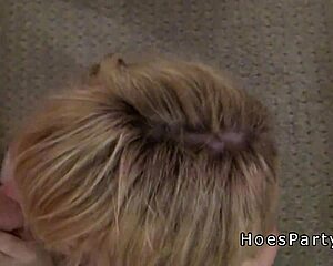 Two Amateur Couples Fuck at Party