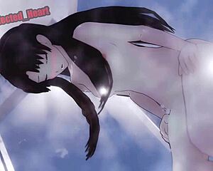 rin tohsaka blowjob compilation in shorts