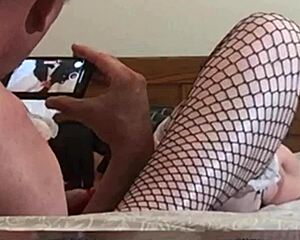 Carmen the GILF gets fucked doggystyle and missionary.