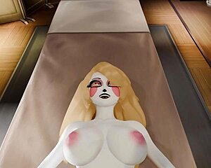 Charlie's POV experience in the Hazbin Hotel with big-boobed babes