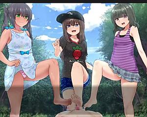 want to see this titjob in incubus quest? big tits getting footjob too