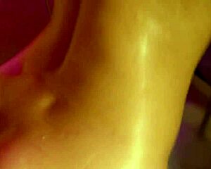 Wife gives a blowjob in the bathroom for a quickie