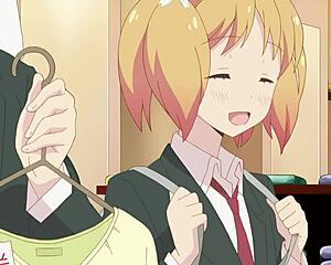 i'm watching sakura trick episode 07 in this hentai series.